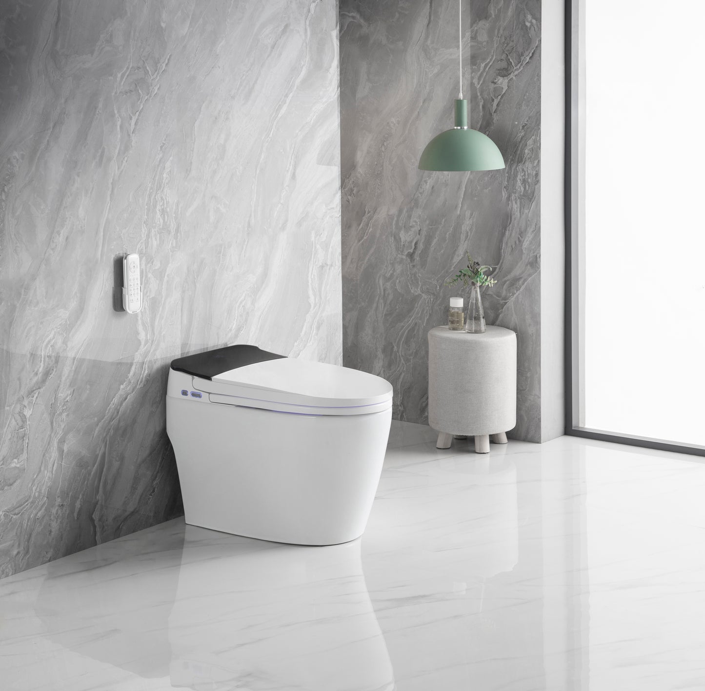 Automatic Sensor One-Piece Smart Toilet