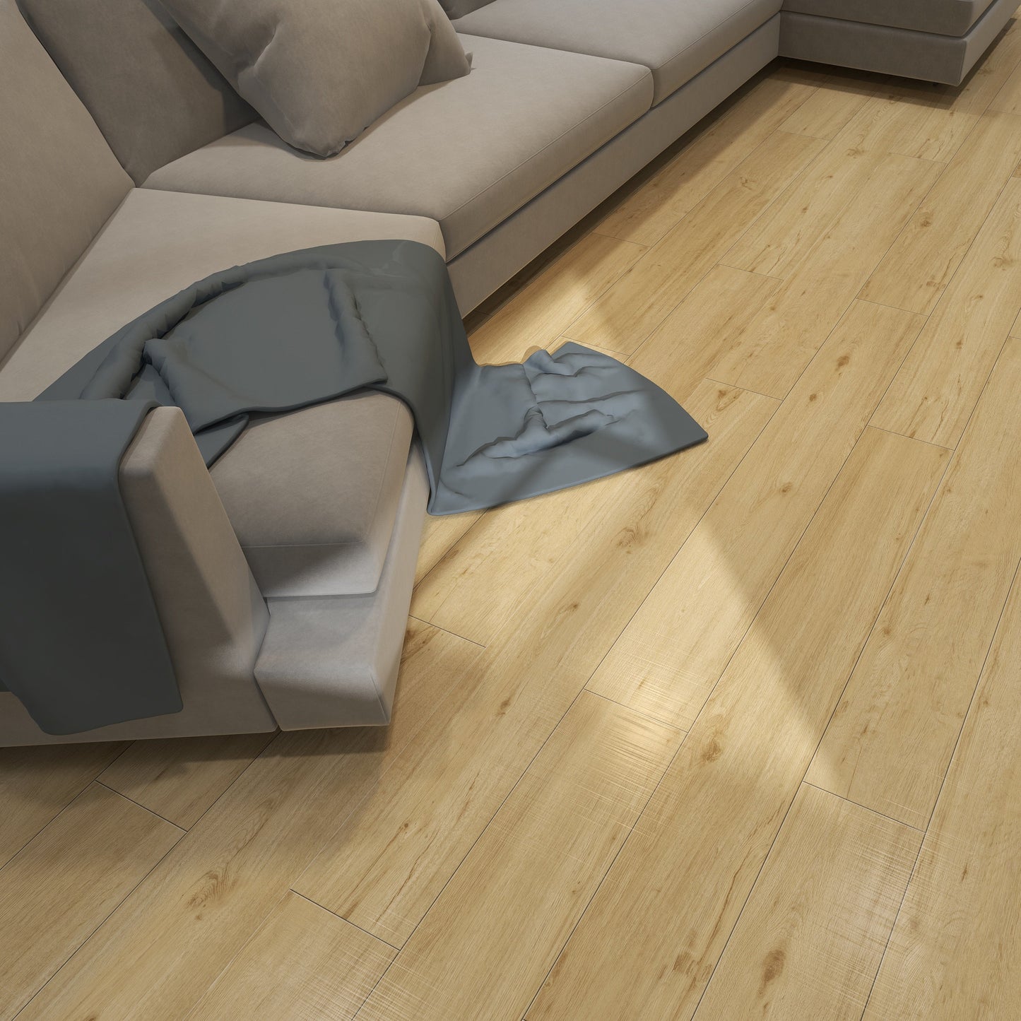 SPC Vinyl Plank Flooring – Rustic Pier 5.5mm (7"x48") - 28.37 sqft/pi2