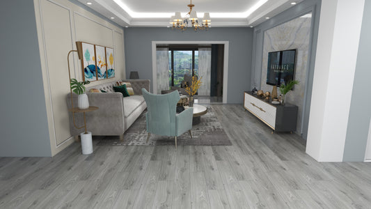 SPC Vinyl Plank Flooring – Mount Harbor 5.5mm (7"x48") - 28.37 sqft/pi2