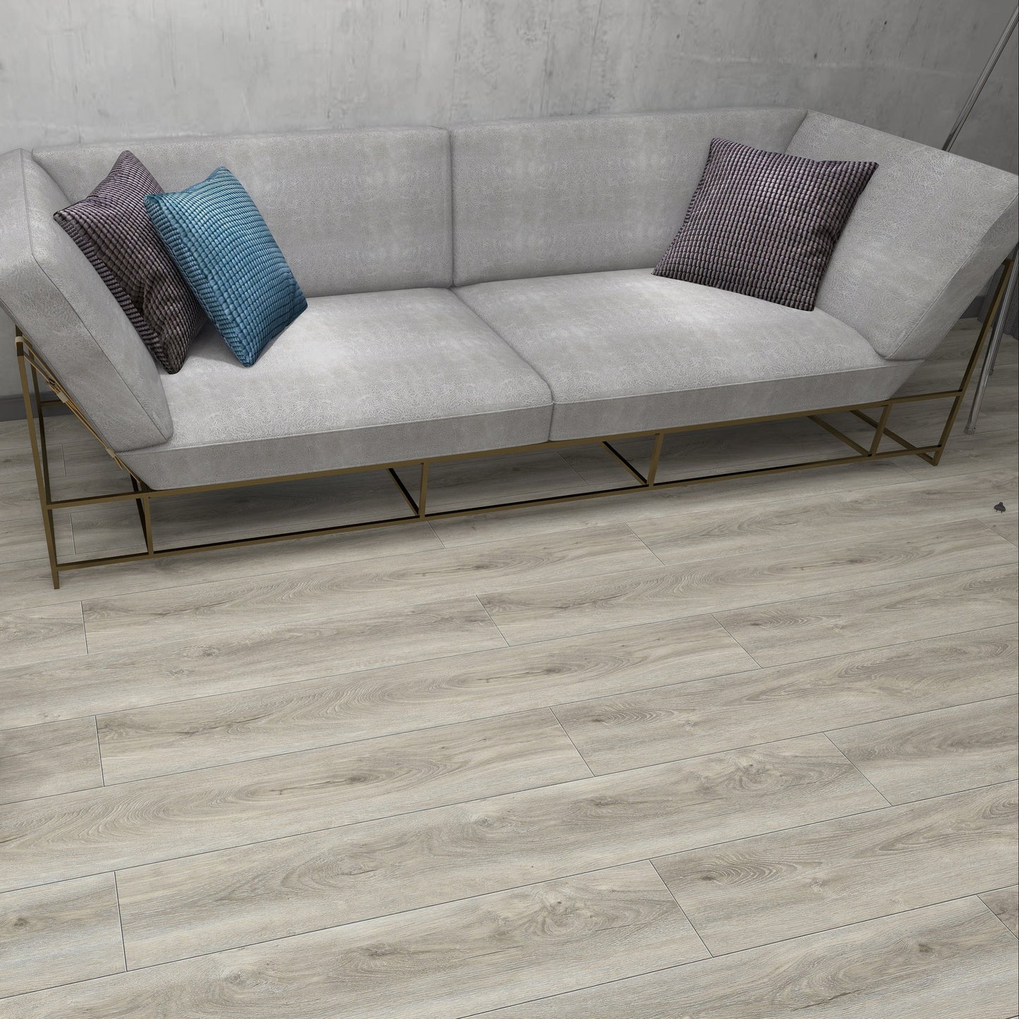 SPC Vinyl Plank Flooring – Misty Land 5.5mm (7"x48") - 28.37 sqft/pi2