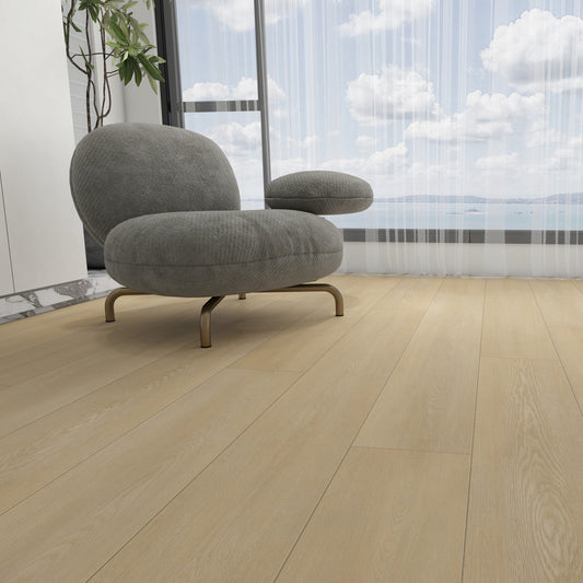SPC Vinyl Plank Flooring - Rustic Beige 5.5mm (7"x48")- 28.37 sqft/pi2