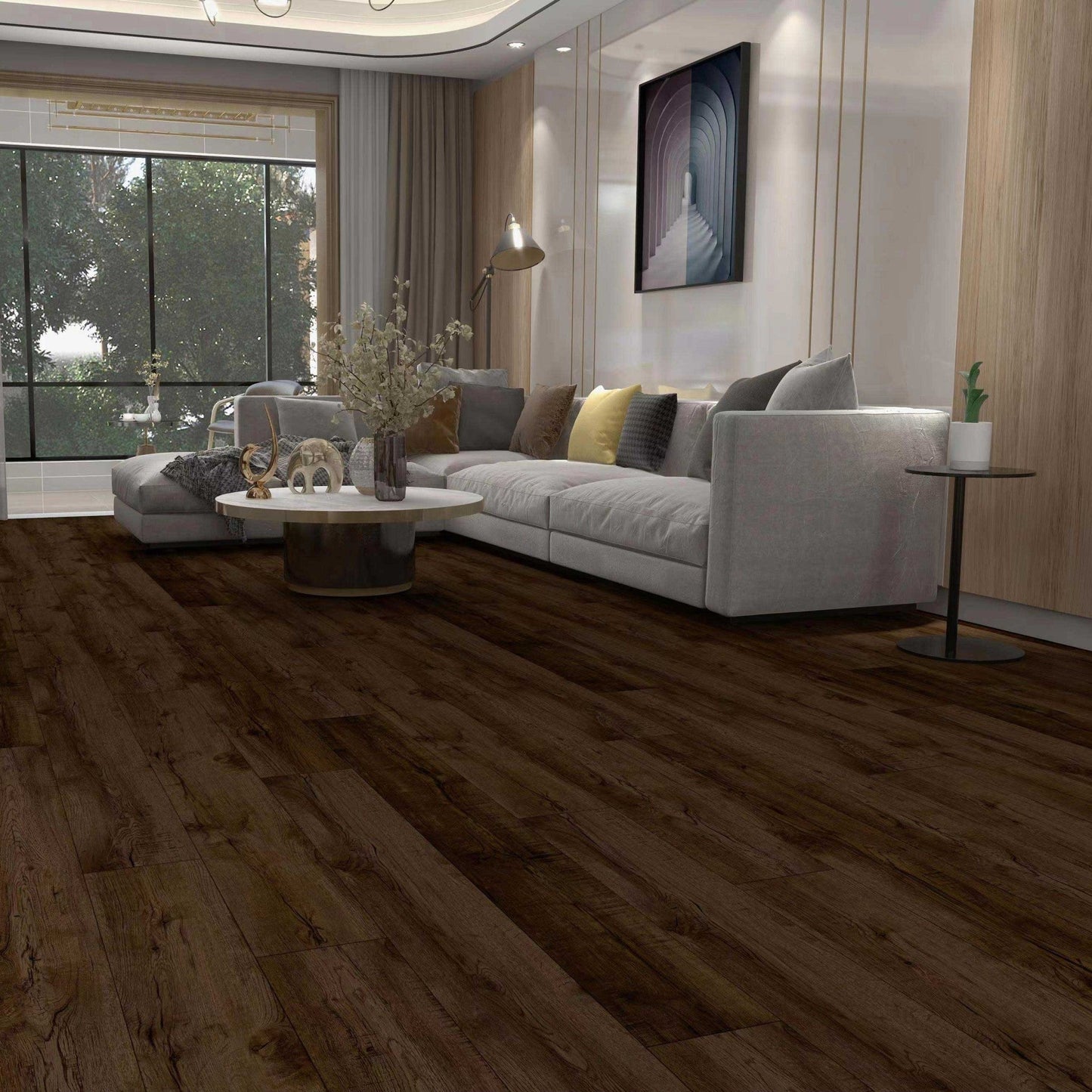 SPC Vinyl Plank Flooring – Late Autumn 5.5mm (7"x48") - 28.37 sqft/pi2