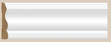 MDF Colonial Baseboard – 1/2" x 2 11/16" x 8 ft