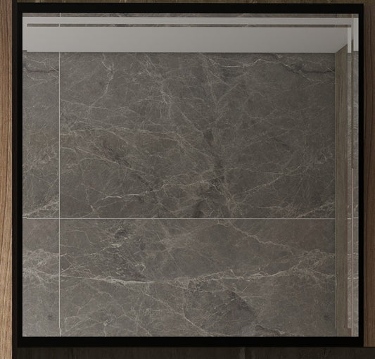Dark Gray Stone Wall PVC Panel (8 X 4 ft)