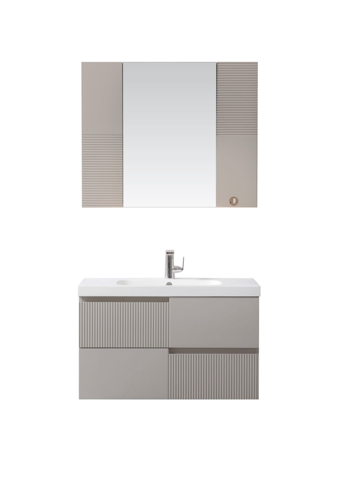 Vanité de Salle de Bain Moderne Combiné (MD-2597085)